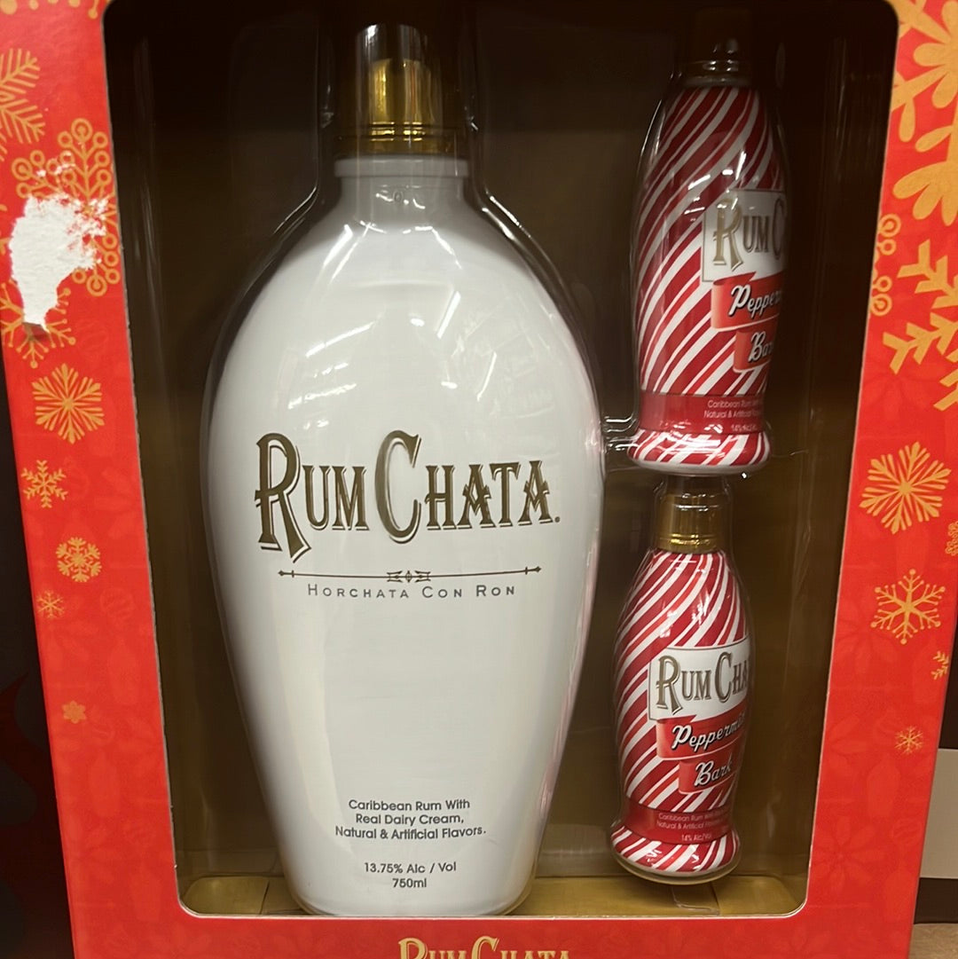 750ML rum chata gift set Five Eight Liquors