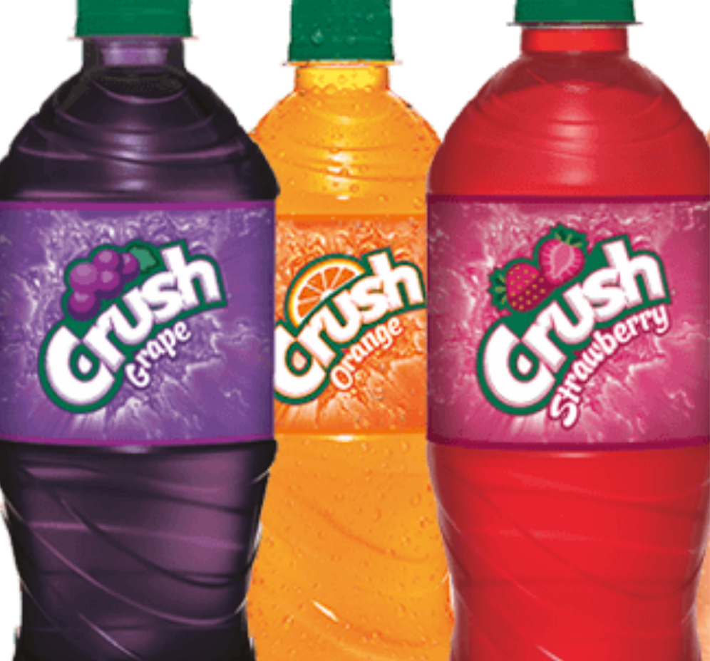 grape crush soda can