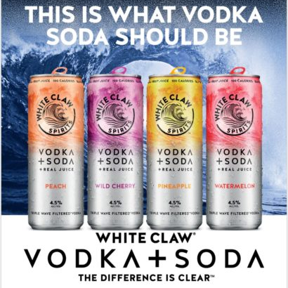 White Claw Vodka + Soda