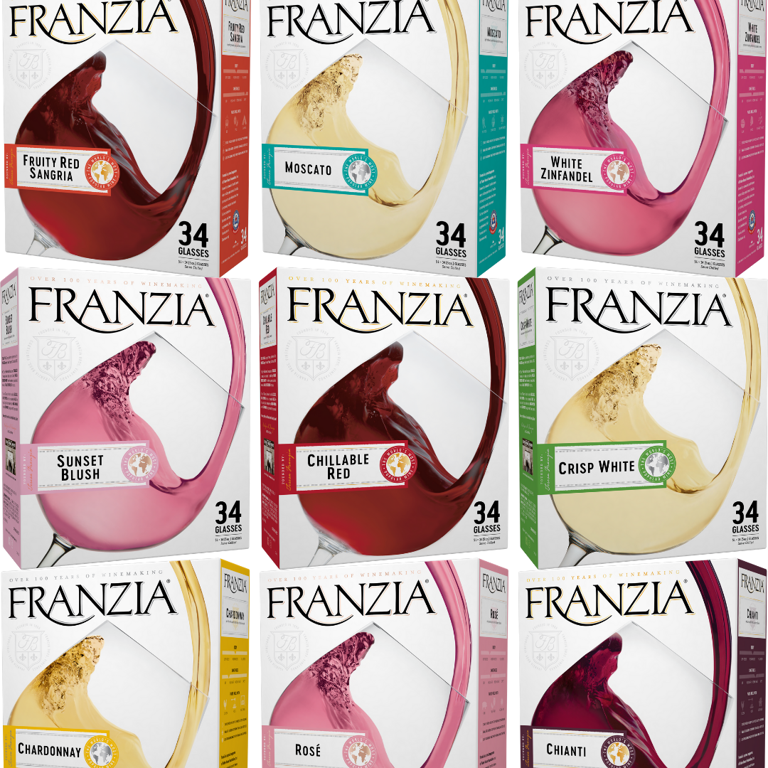 franzia box wine flavors